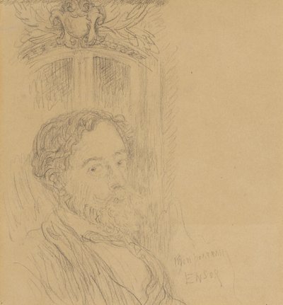 Můj portrét od James Ensor