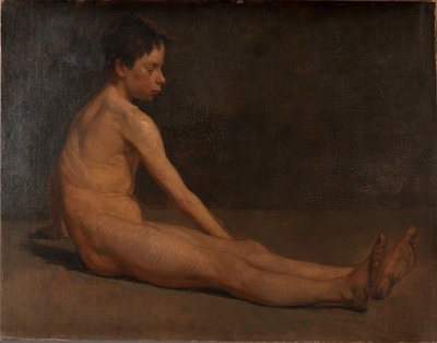 Nahý chlapec od James Ensor