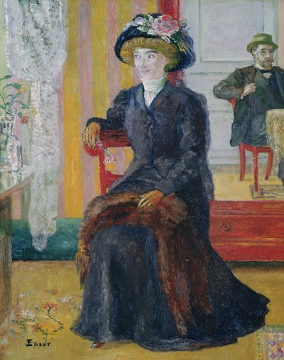 Naše dva portréty od James Ensor