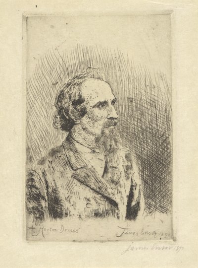 Portrét Hectora Denisa od James Ensor