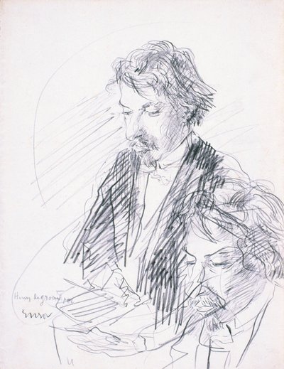Portrét umělce, Henry de Groux od James Ensor