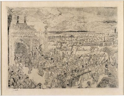 Římský triumf od James Ensor
