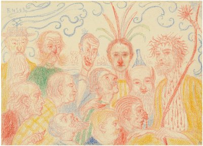 Scènes de la Vie du Christ Scény z Kristova života, 1910-1915. od James Ensor