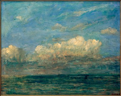 Krajina s bílým mrakem od James Sidney Ensor