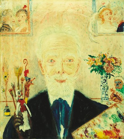 Autoportrét; Autoportrét od James Ensor