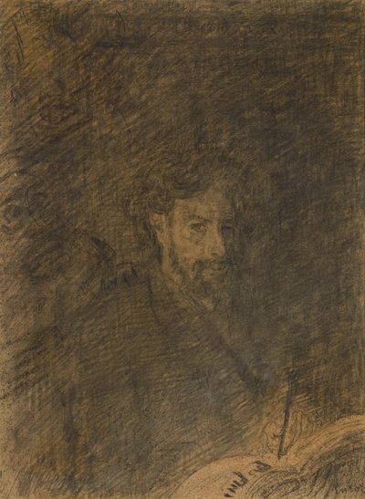 Autoportrét („Nedokončeno“) od James Ensor