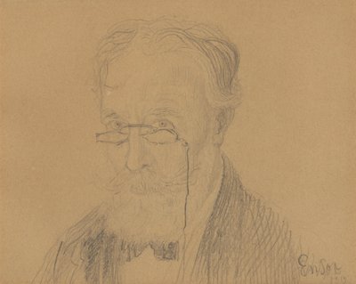 Autoportrét od James Ensor