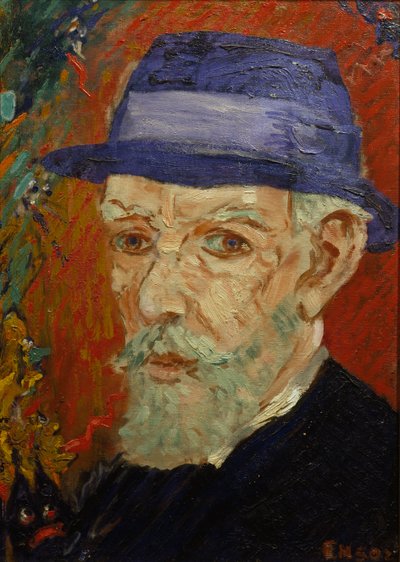 Autoportrét od James Ensor
