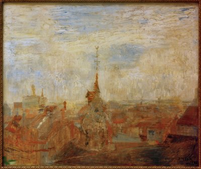 Vaše střechy Ostende od James Sidney Ensor