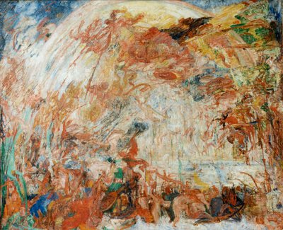 Pád rebelských andělů, 1889. od James Ensor