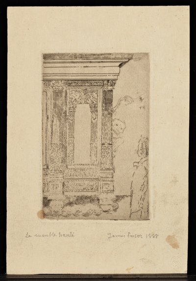 Strašidelný nábytek od James Ensor