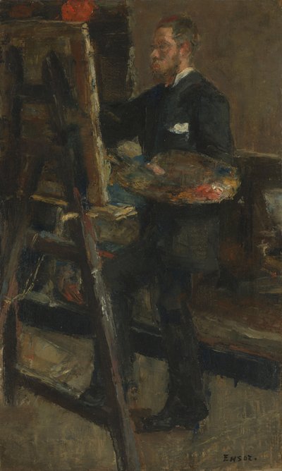 Malíř Alfred William Finch od James Ensor
