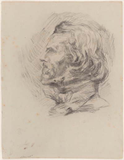 Malíř Eugène Delacroix od James Ensor