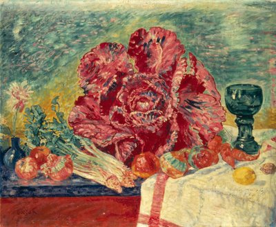 Červené zelí od James Ensor