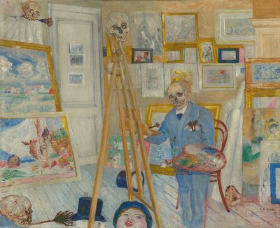 Malíř kostlivců od James Ensor