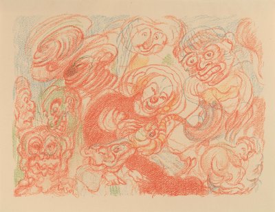 Die Heilige Familie (aus: Szenen aus dem Leben Christi) od James Ensor