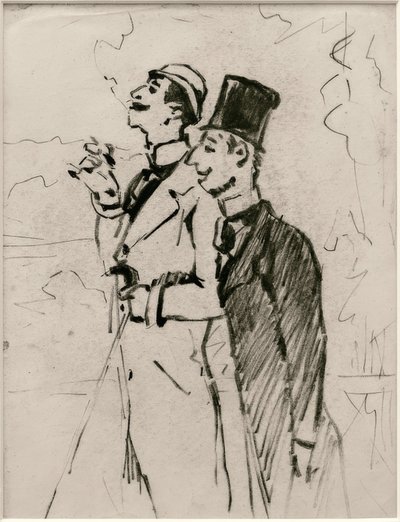 Dva pánové od James Sidney Ensor