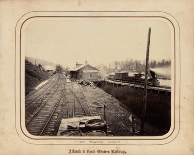 Atlantic  Great Western Railway, 1862 (foto) od James F. Ryder