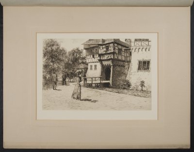 The Doorway German Castle, Midway Plaisance od James Fagan