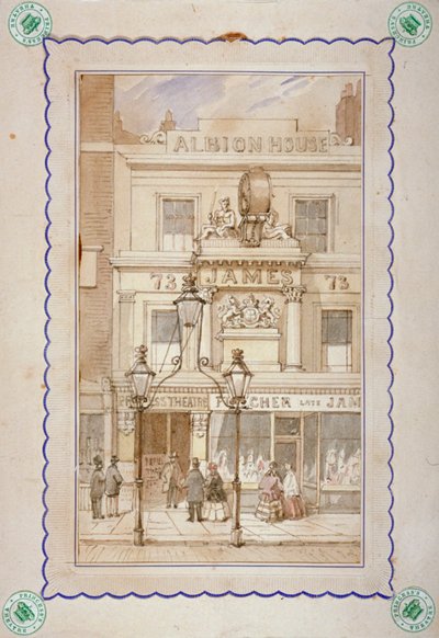 Albion House a vchod do Princess