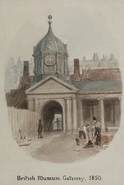 Britské muzeum, 1850 od James Findlay