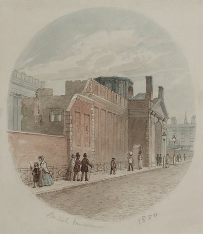 Britské muzeum, 1850 od James Findlay