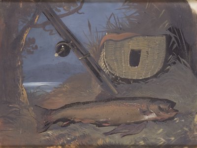 Losos (olej na skle) od James Flewitt Mullock