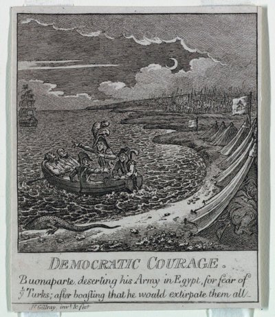„Demokracie, aneb skica o od James Gillray