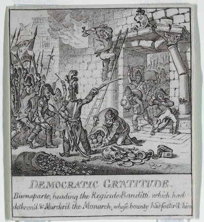 „Demokracie, aneb skica o od James Gillray