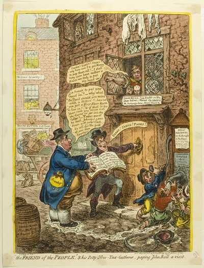 Přítel lidu od James Gillray
