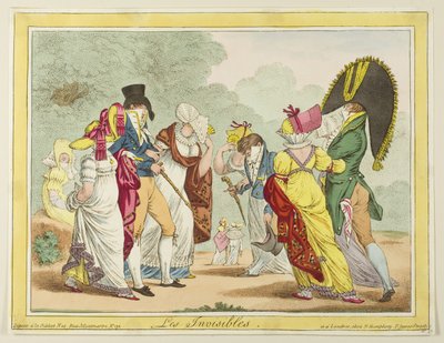 Neviditelní od James Gillray