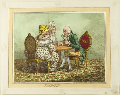 Push-Pin od James Gillray