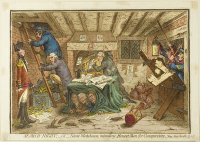 Hledání-noc od James Gillray