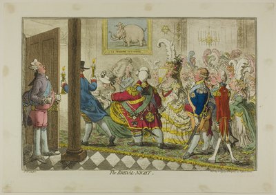 Svatební noc od James Gillray