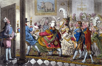 Svatební noc od James Gillray