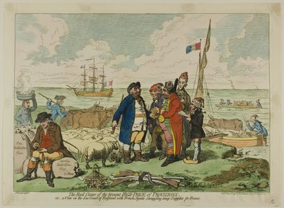 Skutečná příčina současné vysoké ceny rezerv od James Gillray
