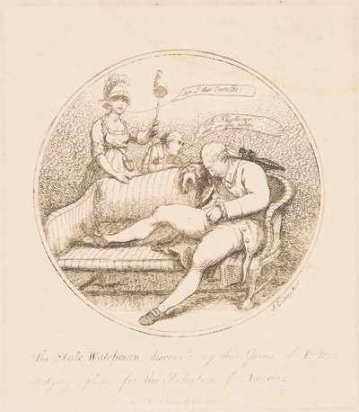 State Watchman objevený géniem Británie od James Gillray