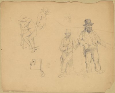 Studie mužů a chlapců od James Goodwyn Clonney