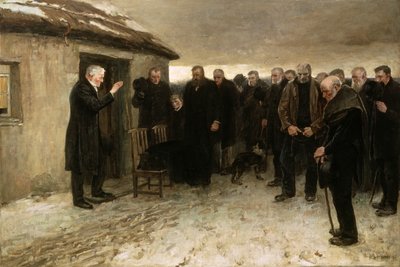Ylämaan hautajaiset od James Guthrie