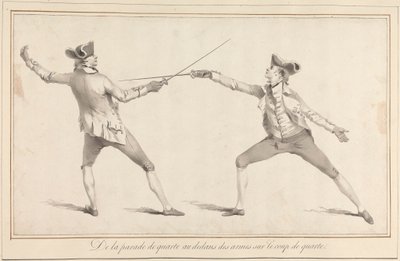 Z Parry of Quarte Inside the Arms na Coup de Quarte od James Gwin
