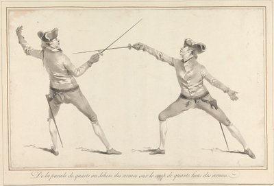 Od Quarte Parry Out of Arms po Quarte Blow of Arms od James Gwin