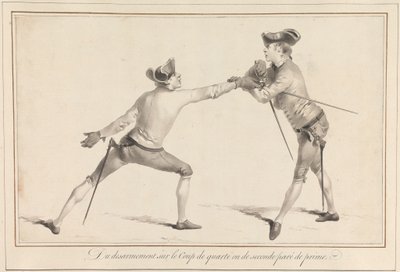 Odzbrojení na Quarte nebo Second Parried Prime od James Gwin