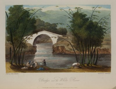 Most přes řeku White River od James Hakewill