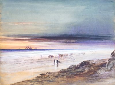 Plážová scéna, ca. 1865. od James Hamilton