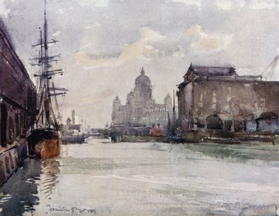 Kanceláře Dock Board z Albert Dock od James Hamilton Hay