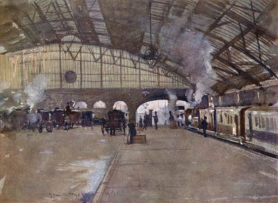 Nádraží Lime Street od James Hamilton Hay