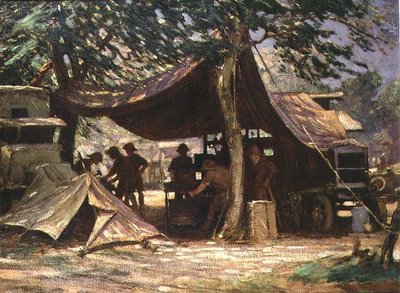 Opravárenská dílna motorové dopravy, Jižní Afrika od James Hamilton Mackenzie
