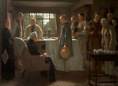 Starý mistr, 1883 od James Hayllar