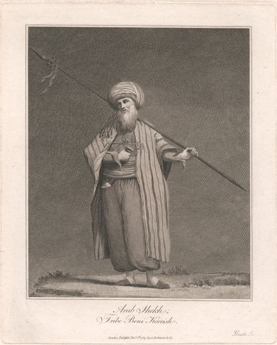 Arab Shekh, kmen Beni Koreish od James Heath