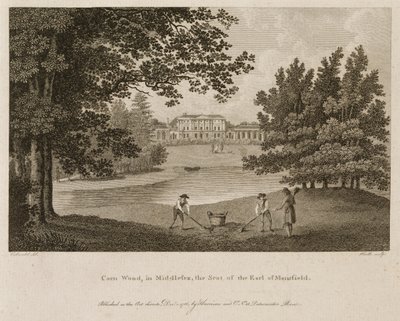 Kenwood House, Hampstead, Londýn, 1786 od James Heath
